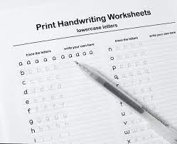 Here are some free handwriting practice sheets which i have created, suitable for different ages and in 3 different styles: Printable Handwriting Worksheets5 Pages Letters Words And Etsy