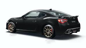 Toyota 86 Gt Black Limited Black Special Series At The End Of The Construction Period