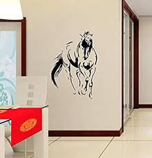 Horse supplies with free shipping offer! Horse Wall Decals For Living Room Home Decor Waterproof Wall Stickers Buy Online At Best Price In Uae Amazon Ae