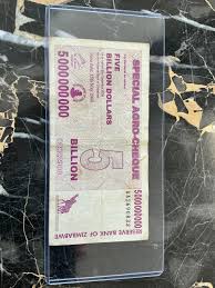 Image result for zimbabwe billion dollar note