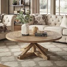 Greyleigh Alpena Coffee Table Reviews Wayfair Coffee Table Round Wood Coffee Table Coffee Table Farmhouse