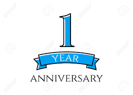 The first year of marriage is in the books, which means it's time to celebrate. 1st Year Anniversary Vector Royalty Free Cliparts Vectors And Stock Illustration Image 106688130