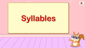 Syllables For Kids English Grammar Grade 2 Periwinkle In 2020 Kids English English Grammar Syllable