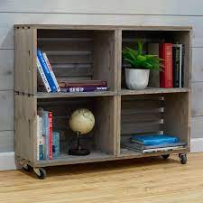 Diy Bar How To Build A Homemade Bar Bookshelves Diy Crate Bookshelf Crate Bookcase
