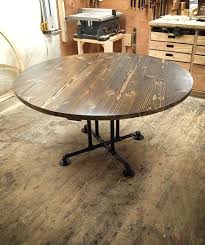 Round Tables Emmorworks Industrial Dining Table Industrial Style Dining Table Dining Table