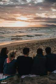 Download Premium Image Of Happy Friends Toasting At The Beach By Felix About Sunset Party Friends Sunset Friendship Sunset And Adventure 1079893 Happy Friends Beach Photos Beach Friends