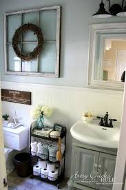 Coastal Farmhouse Bath Reveal All The Makeover Details Farmhouse Bathroom Decor Shabby Chic Bathroom Home Decor Tips