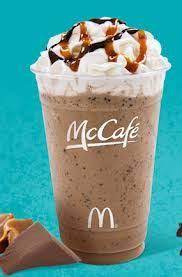 A frappe chocolate chip (small) has: Frappe Chocolate Chip At Mcdonald S Chocolate Chip Frappe Frappe Recipe Frappe Recipe Mcdonalds