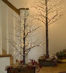 Indoor Outdoor Snowy Lighted Tree Winter Tree Decorations Tree Decorations Winter Trees