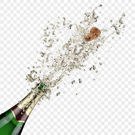 HD Champagne Bottle Cork Lid Celebration Splash PNG — Free Transparent | CityPNG