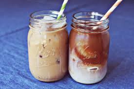 Put the chilled coffee, milk, sugar, and ice in your blender. Homemade Iced Coffee A Beautiful Mess