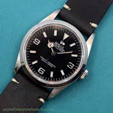 Second Time Around Watch Company Rolex Explorer Modern Watches Vintage Timepiece