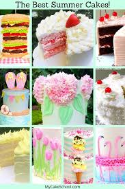 Cake design & management software. Roundup Of The Best Summer Cakes Tutorials And Ideas My Cake School