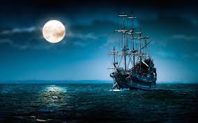 px phospscence pirates sail ship