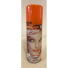 Goodmark Halloween Temporary Hair Color Spray Orange Walmart Com Walmart Com