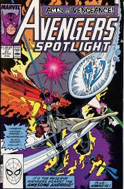 As a smattering of stories, this book is a nice slice of what 1989 looked like for marvel with a few gems thrown in. Amazon Com Avengers Spotlight 27 Featuring Hawkeye Acts Of Vengeance Marvel Comics Howard Mackie Mark Gruenwald Al Milgrom Books
