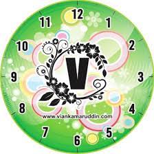 Jam dinding pun bukan hanya sekadar pajangan. Desain Jam Dinding Cdr Coreldraw Tanpa Jarum Bisa Diedit