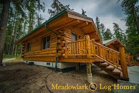 Tropical cottage mediterranean house plans simple log cabin floor with walkout basement best in the woods flooring ideas marylyonarts com. Montana Cabin 18x24 Meadowlark Log Homes