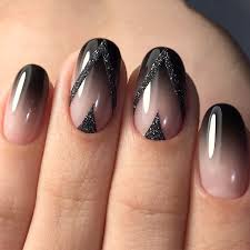 Medium Length Acrylic Black Coffin Nails Designs Acrylic Nail Designs Medium Length Rounded Black Ombre Sparkly Triangulars 60 Trendy Acrylic Nails Designs You Must Try Nail A Unhas Ombre Unhas Pretas Unhas