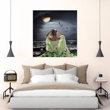 Mahina – Handmade Oil Painting - SoulSpace09