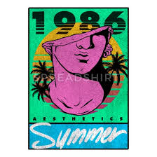 Vaporwave Ancient Greek Statue Summer 1986 Unisex Baseball T Shirt Spreadshirt In 2021 Pop Art Drawing Vaporwave Art Pop Art