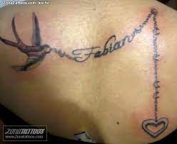También se utilizan para tatuar. Tatuajes Y Disenos Del Nombre Fabian Zonatattoos