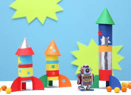 Raketen Papprollen Weltraum Diy Basteln Mit Kindern Kindergeburtstag Produzie Kindergeburtstag Weltraum Basteln Weltraum Kindergarten Weltraum Geburtstag