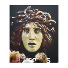 Paris Bus Pont au Change Or One Half Step Away From the Hereafter Art Print  by Joe Schofield