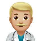 Man Health Worker Medium Light Skin Tone Light Medium Skin Tone Mens Health Light Skin Tone