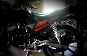 For a dragrace event the body change tobe. Yamaha Rxz Modif Mesin Scorpio Z Motorblitz