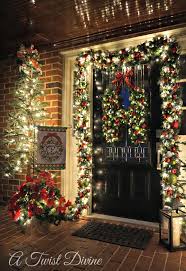 17 Foot Custom Light Up Ornament Christmas Garland Other Colors A Front Door Christmas Decorations Christmas Door Decorations Christmas Stairs Decorations