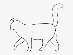 29395 cat clipart black and white. Cat In The Hat Black And White Clipart Cat Outline Clipart 600x545 Png Download Pngkit