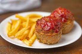 You will never miss the fat. Mini Meatloaf Muffins Healthier Kid Friendly Cooking Made Healthy