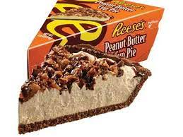 Reese S Creme Pie W Reese S Peanut Butter Cup Pieces Ind Wedge Reeses Peanut Butter Reese Peanut Butter Pie Food