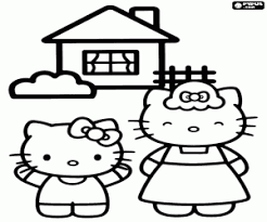 Disegni Di Hello Kitty Da Colorare E Stampare