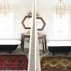 Wamsutta luxury duet contour bath rug forged iron white 21 x 24. 1