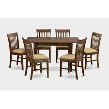 $10.00 coupon applied at checkout save $10.00 with coupon. 7 Piece Kitchen Nook Dining Set Table With Leaf And 6 Dining Room Chairs Ebay