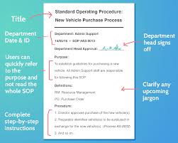 20 Free Sop Templates To Make Recording Processes Quick And Painless Pro Standard Operating Procedure Standard Operating Procedure Template Writing Standards