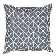 Charcoal cushion down cushion magnetic meditation bamboo charcoal car chair seat pad cushion. Charcoal Grey Art Deco Geometric Print Outdoor Cushion