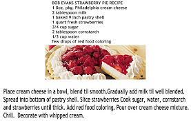 With a lovely sweetness and smoothness from blended strawberries and vanilla yogurt, this smoothie makes for a delicious breakfast, snack, or accompaniment to a meal. Pin By Sherri Smoker Jones On My Sweet Tooth Bob Evans Strawberry Pie Recipe Sweet Treats Desserts Strawberry Pie Recipe