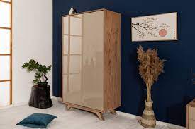 Holz schmückt alternativ als echtholzfurnier oder in form einer nachbildung die front moderner schränke. Holz Kleiderschrank 100x50x185 Versandfrei Kaufen Massivmoebel24