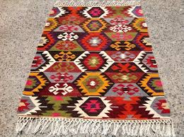 vintage turkish kilim rug colorful area rug kilim rug kelim etsy 2021 yastik kilifi dokuma kanavice