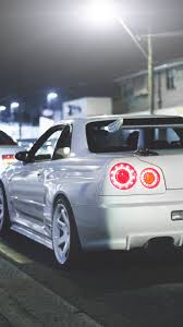 Download animated wallpaper, share & use by youself. Download Wallpaper 1440x2560 Nissan Skyline R34 Gt R Rear View Qhd Samsung Galaxy S6 S7 Edge Note Lg G4 Hd Background