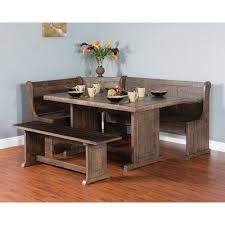 Patty 3 Piece Nook Dining Set Decoracion De Comedor Comedores De Madera Muebles Rusticos
