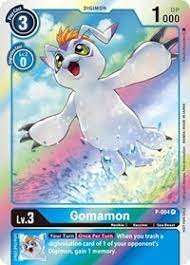 Add to favorites digimon plush gomamon new, good quality toy sarahhubdesigns 3 out of 5 stars (8) $ 26.00 free shipping only 2 available and it's in 3 people's. Gomamon P 004 Promotion Pack Ver 0 0 Digimon Promotion Cards Digimon Card Game Online Gaming Store For Cards Miniatures Singles Packs Booster Boxes