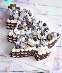 Recette Number Cake Facile A Realiser Amourducake Decorations De Gateaux De Noel Idee Gateau Noel Idee Recette Noel
