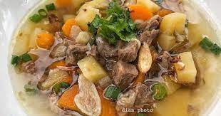 Resep Sup Daging Sapi Slow Cooker By Dianayupuspitasari Lamb Stew Recipes Stew Recipes Slow Cooker Recipes