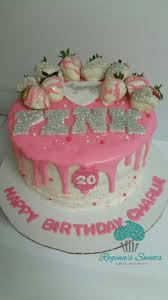 Pink Birthday Chocolate Covered Strawberries Pink Girlie Birthday Cake Chocolate Covered Strawberries Sprinkles Glitter And Pearls Butte Drip Cakes Girlie Birthday Cakes Chocolate Covered Strawberries