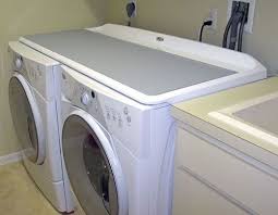 Stunning Folding Table Over Washer And Dryer Whirlpool Duet Work Surface On Top Of The Wa Laundry Room Folding Table Folding Laundry Whirlpool Washer And Dryer