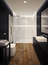 Bathroom Black And White Laminate Flooring 10 Minimalist Bathrooms Of Our Dreams Minimalist Bathroom Apartment Bathroom Loft Design